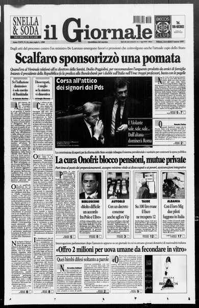 Il giornale : quotidiano del mattino